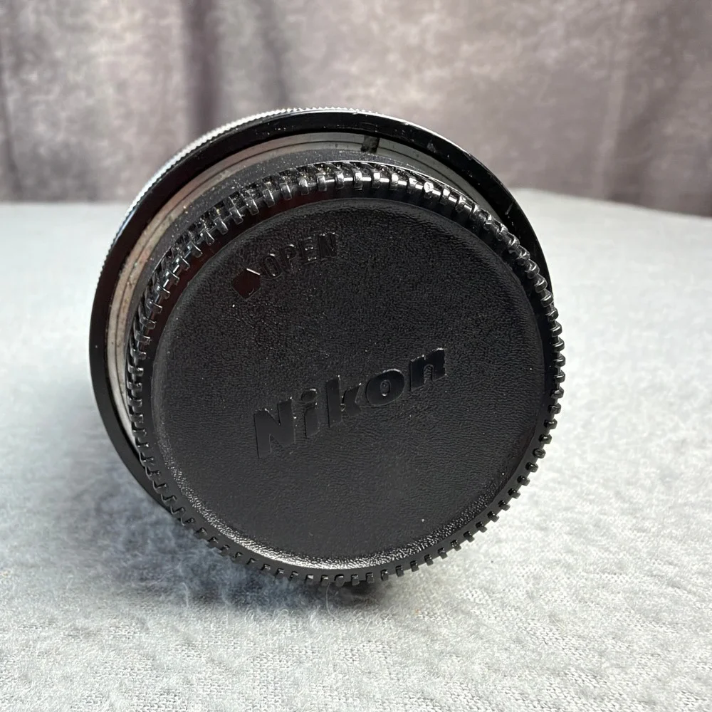 Vintage Nikon Nikkor-Q Auto 135mm f/3.5 Pre-AI Lens Nippon Kogaku 770657 Tested